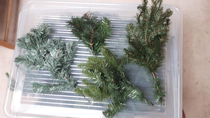 Kerst takjes nep, diverse soorten, Diversen, Kerst, Gebruikt, Ophalen