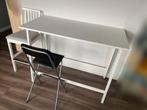 Ikea Mittzon table / standing table with chairs, Ophalen, Gebruikt, Tot twee personen, Metaal