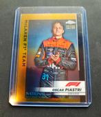 Oscar Piastri Topps F1 The National Goud Gold 12/50 Zeldzaam, Ophalen of Verzenden, Nieuw, Plaatje