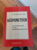 acupunctuur C. van der Molen, Gelezen, Ophalen of Verzenden