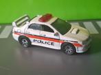 Matchbox 45 - 2007 Subaru Impreza WRX Police [wit] 1/61, Ophalen of Verzenden, Gebruikt, Auto