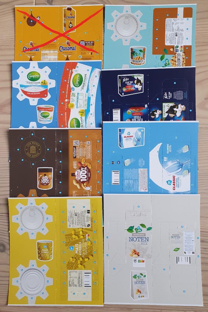 diverse mini's: maak je winkeltje van Albert Heijn compleet!, Verzamelen, Supermarktacties, Albert Heijn, Verzenden