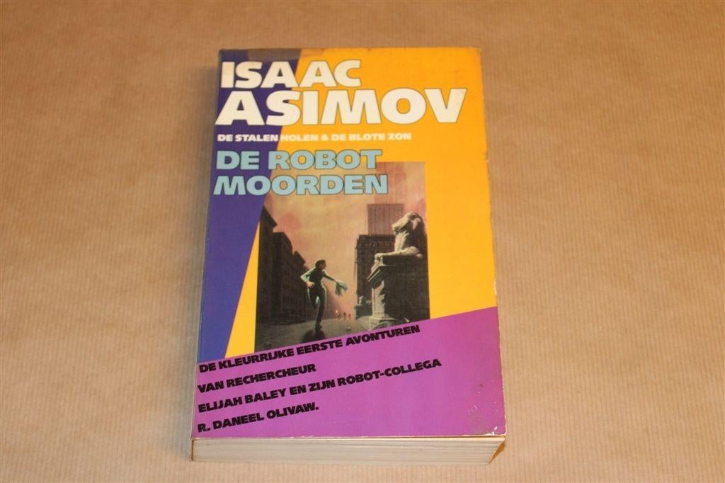 De Robot Moorden — Omnibus met 2 Asimov Romans, Ophalen of Verzenden, Gelezen