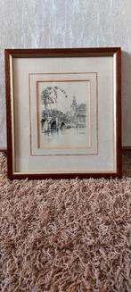 Ets Overschie , Anton Pieck, Antiek en Kunst, Ophalen of Verzenden