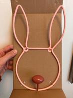 Kapstokje kledinghanger konijntje roze pink beige, Verzenden, Nieuw, Kapstokje