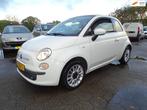 Fiat 500 C 1.2 Lounge AIRCO/LMV/CABRIO, Auto's, Euro 5, Gebruikt, 4 cilinders, Cabriolet