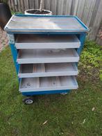 Goed functionerende gedore gereedschapkar, Ophalen, Gebruikt