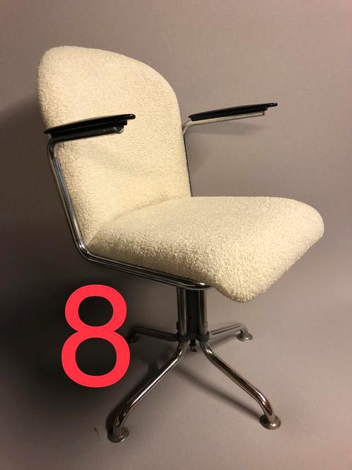 Gispen 356 bureaustoel gerefurbished design vintage, Huis en Inrichting, Bureaustoelen, Zo goed als nieuw, Ophalen of Verzenden
