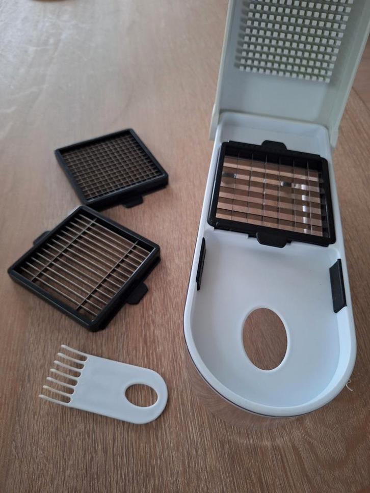 Herman den Blijker Groentesnijder / Hakselaar, Huis en Inrichting, Keuken | Keukenbenodigdheden, Zo goed als nieuw, Ophalen of Verzenden