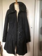 RESET zwarte gewatteerde jas met grote kraag mt 40, Kleding | Dames, Jassen | Winter, Maat 38/40 (M), Zwart, Ophalen of Verzenden