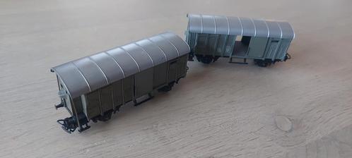 2 Märklin SBB/CFF gesloten goederenwagens artnr 4605, Hobby en Vrije tijd, Modeltreinen | H0, Zo goed als nieuw, Wagon, Wisselstroom