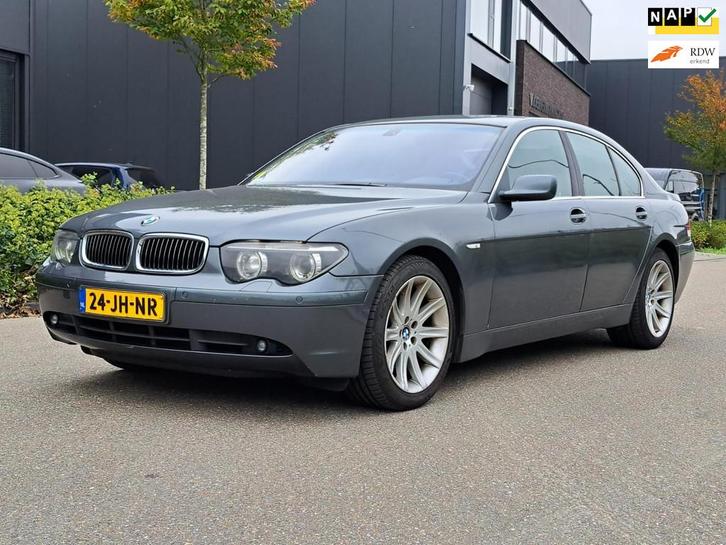 BMW 7-serie 745i Executive Lees Tekst, Auto's, BMW, Bedrijf, Te koop, 7-Serie, ABS, Airbags, Airconditioning, Alarm, Boordcomputer