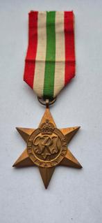 Italy Star WOII Medaille, Verzamelen, Ophalen of Verzenden