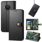 Luxe Wallet Case +Screenprotector for Nokia X20 / X10 _Zwart, Telecommunicatie, Mobiele telefoons | Hoesjes en Frontjes | Nokia