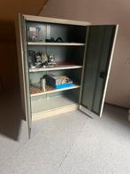 Ijzer kast met platen, Ophalen, Gebruikt, Ijzer