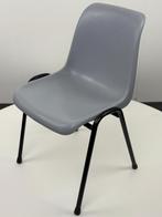 Stapelbare stoelen, Zwart, Nieuw, Ophalen of Verzenden, Metaal