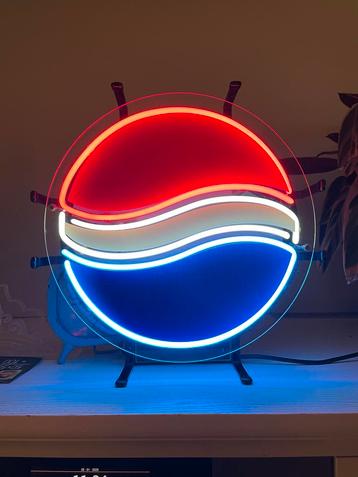 Pepsi Neon Reclame - Jaren 90 - Topstaat! beschikbaar voor biedingen