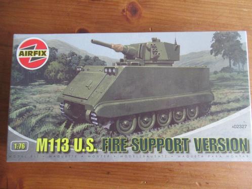 M113 Fire Support (Airfix 1/76), Hobby en Vrije tijd, Modelbouw | Auto's en Voertuigen, Nieuw, Tank, 1:50 of kleiner, Airfix, Ophalen of Verzenden
