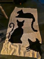 Katten dekentje, Huis en Inrichting, Woonaccessoires | Plaids en Woondekens, Ophalen of Verzenden, Zo goed als nieuw