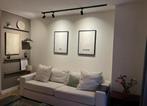 Gratis bank en hocker Goossens, Huis en Inrichting, Banken | Bankstellen, Ophalen, Gebruikt, 75 tot 100 cm, 200 tot 250 cm