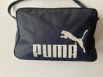 Vintage Puma sporttas in goede conditie donkerblauw met wit, Ophalen of Verzenden, Zo goed als nieuw, Unisex volwassen
