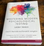 Mastering Modern Psychological Testing Leiden Version, Boeken, Ophalen of Verzenden, Gelezen, WO, Cecil R. Reynolds & Ronald B. Livington