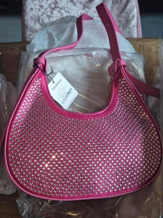 Roze dames schouder tas, Sieraden, Tassen en Uiterlijk, Tassen | Schoudertassen, Nieuw, Roze, Ophalen of Verzenden