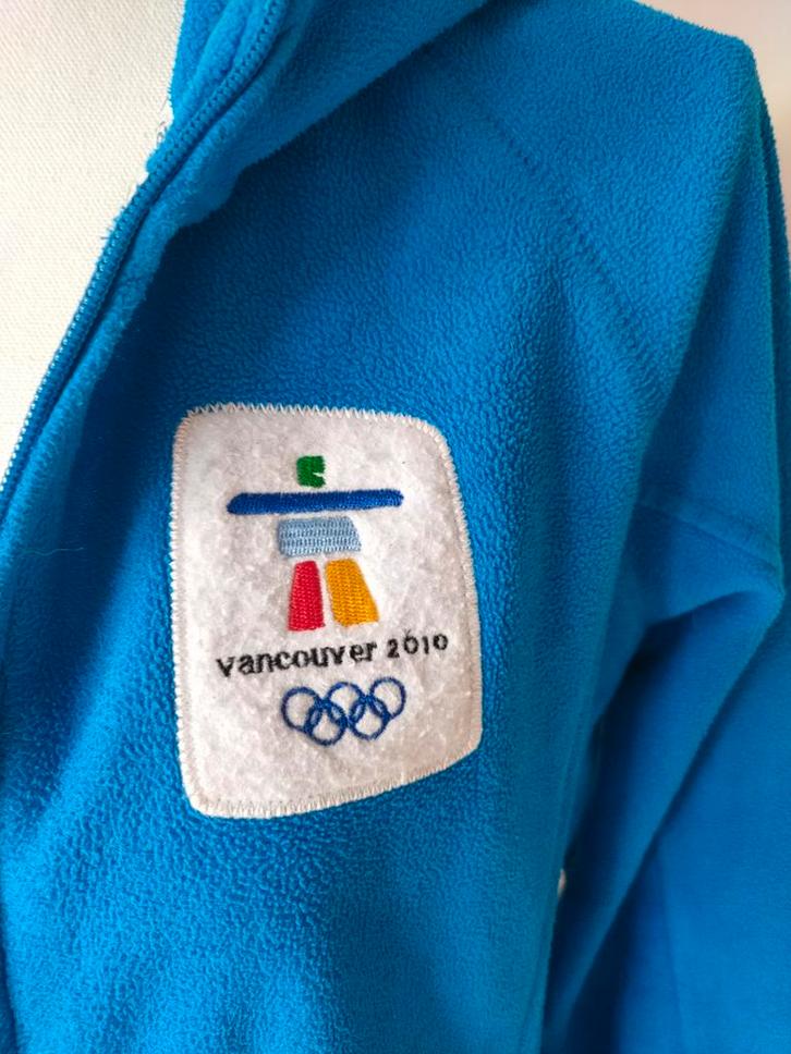 Vest Olympische winterspelen 2010 Vancouver, Verzamelen, Sportartikelen en Voetbal, Gebruikt, Overige typen, Buitenlandse clubs