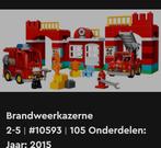 Complete Duplo Brandweerkazerne set105993, Ophalen of Verzenden, Zo goed als nieuw, Duplo