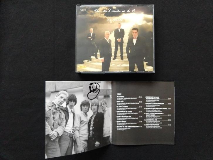 Golden Earring - The Devil Made Us Do It 2CD (gesigneerd), Cd's en Dvd's, Cd's | Rock, Zo goed als nieuw, Poprock, Ophalen of Verzenden