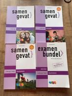 Samen gevat Vmbo- gt /Mavo + examenbundel, VMBO, Overige vakken, Zo goed als nieuw, E.G. Arnold