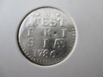Dubbele wapenstuiver West-Friesland 1786, Postzegels en Munten, Munten | Nederland, Vóór koninkrijk, Zilver, Losse munt, Overige waardes