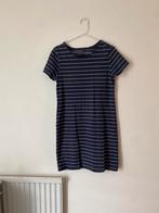 Basic Hema jurk blauw wit gestreept maat XL, Blauw, Maat 46/48 (XL) of groter, Ophalen of Verzenden, Knielengte