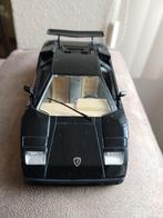 Lamborghini countach Bburago 1:24. (1988), Ophalen of Verzenden, Zo goed als nieuw, Auto, Bburago