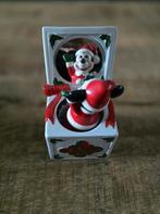Vintage speeldoos muziek Schmid: Mickey Mouse Santa Clause, Verzamelen, Ophalen of Verzenden, Mickey Mouse, Zo goed als nieuw