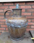Antieke brocante koperen melkbus / kan, Antiek en Kunst, Ophalen of Verzenden, Koper
