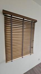 Harmony - Houten jaloezie Deco 98cm  131cm, Ophalen, Zo goed als nieuw, Grijs, 50 tot 100 cm