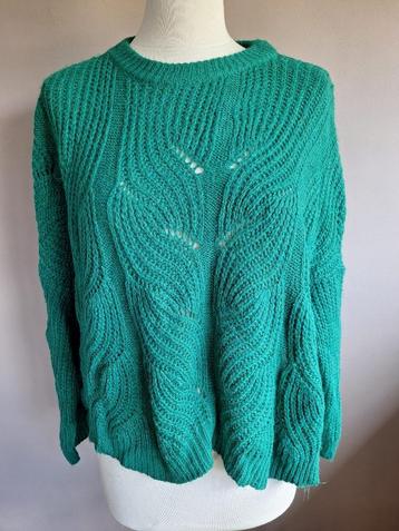 Nieuwe groene stretch trui van Hailys, maat M/L beschikbaar voor biedingen