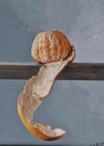 Zeer mooi verfijnd stilleven van mandarijn, Antiek en Kunst, Ophalen of Verzenden