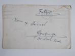 Duitse Rijk, Veldpostenvelop Uit Munster (Oorlogsgas) 1918., Postzegels en Munten, Brieven en Enveloppen | Buitenland, Ophalen