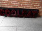 NEON RECLAMEBORD COOLCAT, Ophalen, Gebruikt, Lichtbak of (neon) lamp