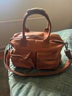 Leren Cowboy Bag Handtas, Sieraden, Tassen en Uiterlijk, Tassen | Damestassen, Ophalen of Verzenden, Gebruikt, Bruin, Handtas