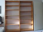 2 boekenkasten, Met plank(en), 200 cm of meer, Zo goed als nieuw, Grenenhout