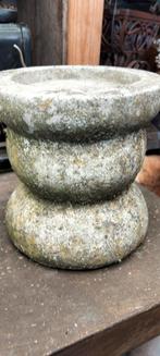 Brocante betonnen zuil zuiltje MOET WEG, Gebruikt, ., Ophalen of Verzenden, .