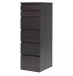 Ladekast met spiegel, 6 lades - 40x123cm, Huis en Inrichting, Kasten | Ladekasten, Ophalen, Minder dan 50 cm, Gebruikt, 5 laden of meer