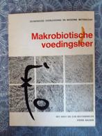Makrobiotische voedingsleer - Dieet en Gezondheid, Boeken, Gezondheid, Dieet en Voeding, Ophalen of Verzenden, Gelezen, Dieet en Voeding