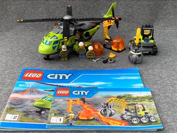  LEGO City LEGO 60123 Vulkaan Bevoorradingshelikopter