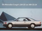 Mercedes 230CE & 300CE Brochure, Ophalen of Verzenden, Zo goed als nieuw, Mercedes