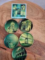 Vijf Heineken metalen onderzetters, Verzamelen, Ophalen of Verzenden, Gebruikt