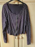 zwart/wit vestje, Ultimate Mik's, maat xl/xxl, Kleding | Dames, Verzenden, Zwart, Maat 46/48 (XL) of groter, Zo goed als nieuw